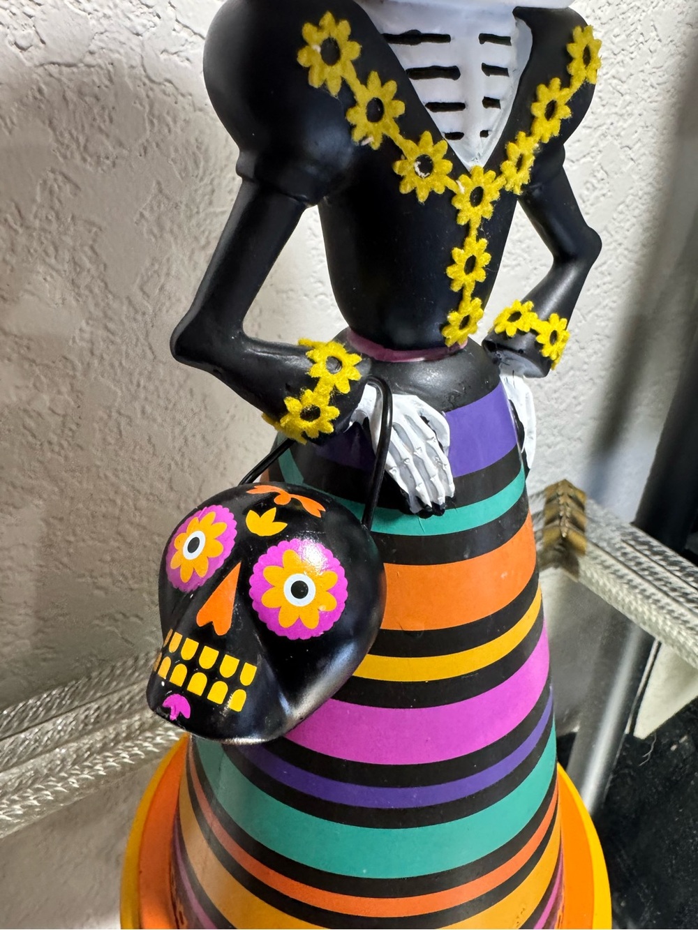 Dia de Muertos Collection La Catrina Sugar Skull Figurine Target - Picture 5 of 13